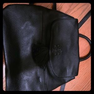 Tory Burch Black Backpack - Excellent Condition